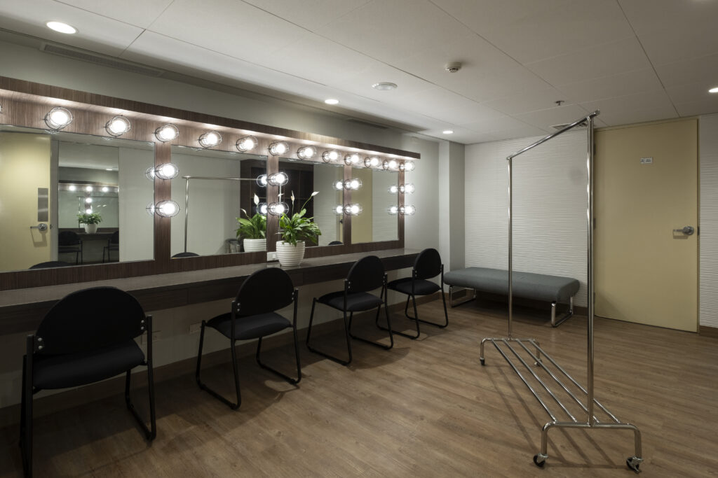 Samsung Performing Arts Theater Dressing Room 2 Photo by Ed Simon