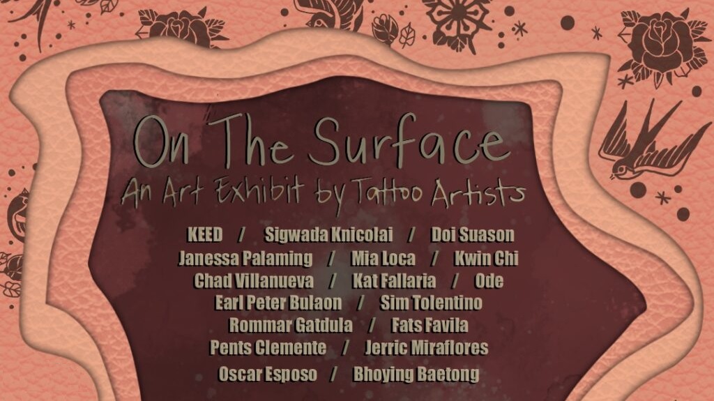 Tattoo Artists Hold Exhibit Called ‘On the Surface’ – FreebieMNL