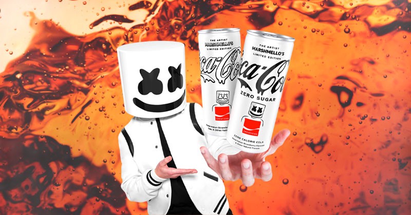 DJ Marshmello x Coke Zero Sugar