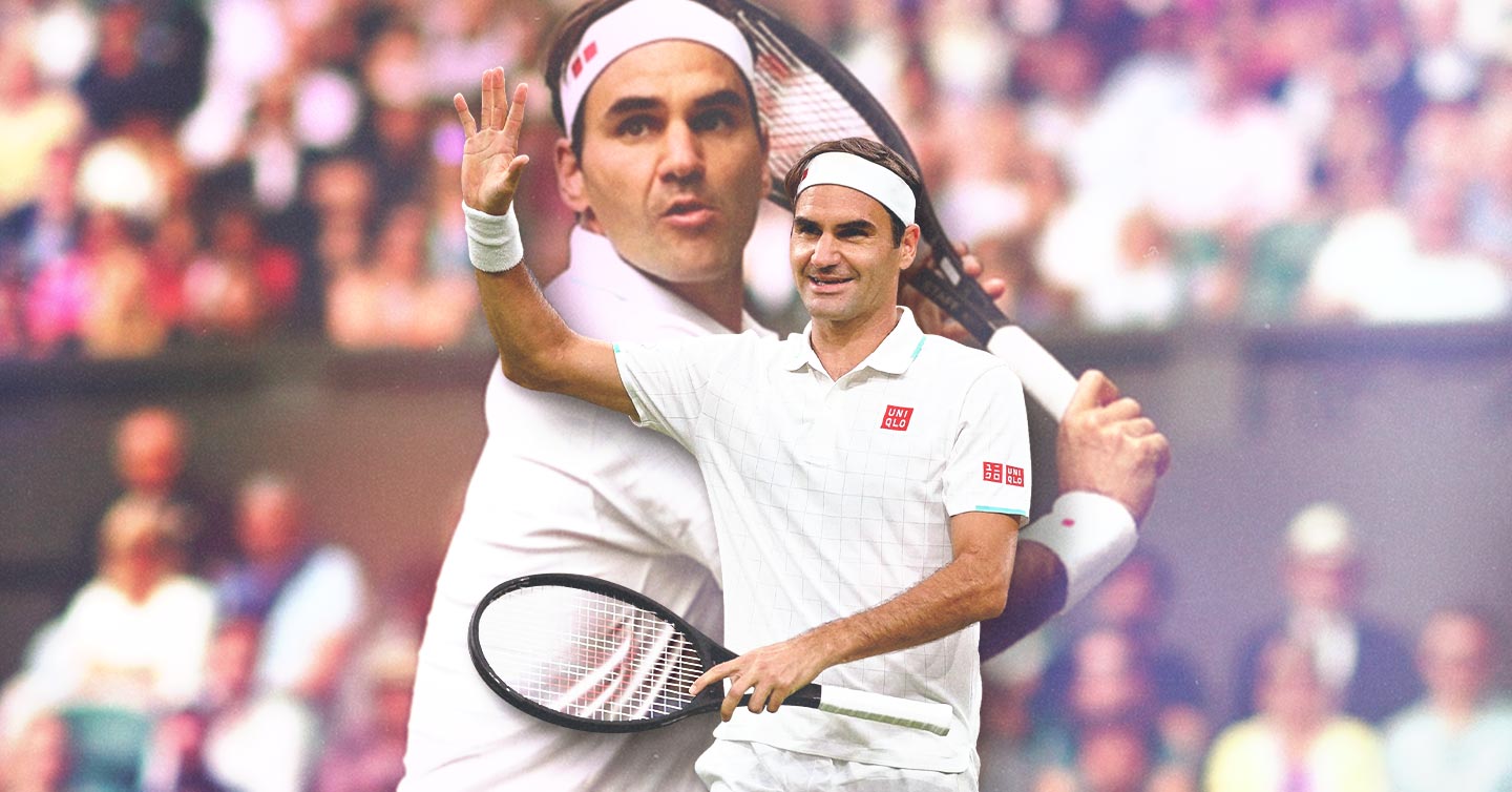 header image featuring Roger Federer