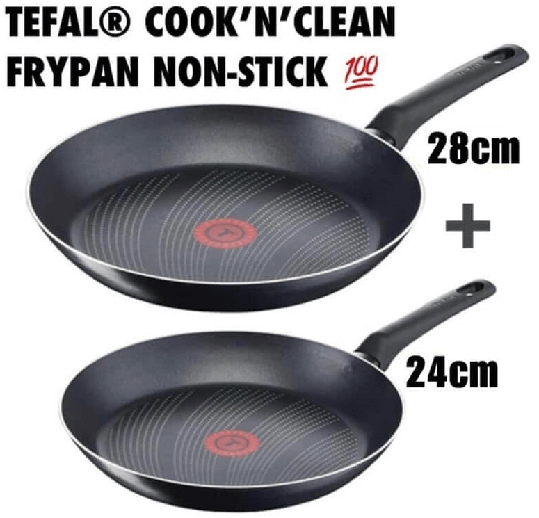  Tefal Cook ‘N Clean Frypan 