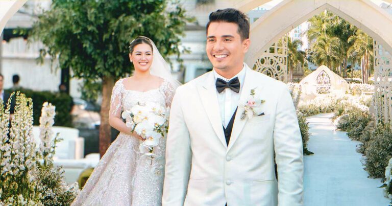 Ejay Falcon Marries Jana Roxas In Intimate Garden Ceremony Freebiemnl 