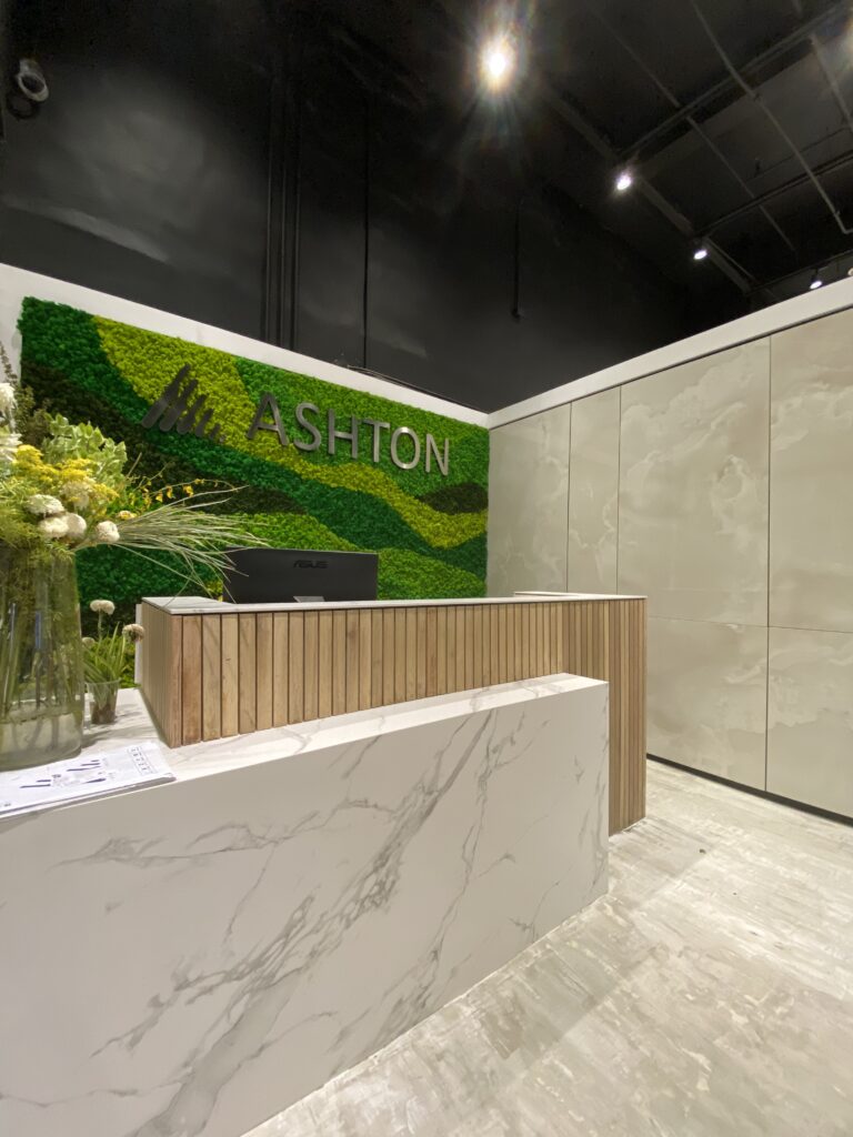 Ashton flagship showroom