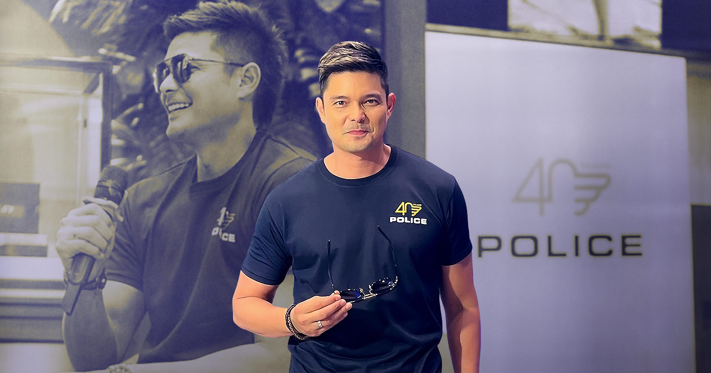 Dingdong Dantes Is The First Filipino Global Ambassador Of Police Lifestyle
