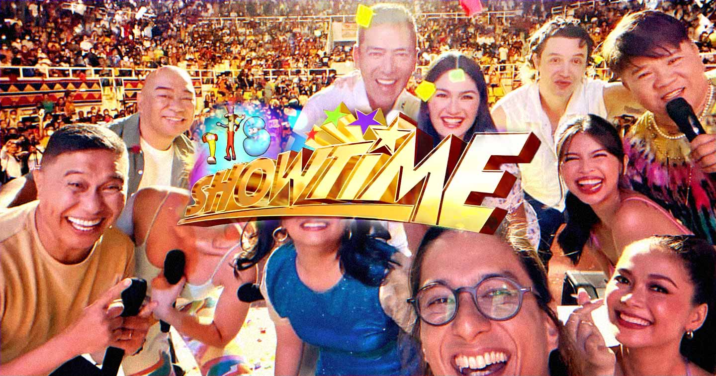 Eat Bulaga hosts sing Its Showtime theme song