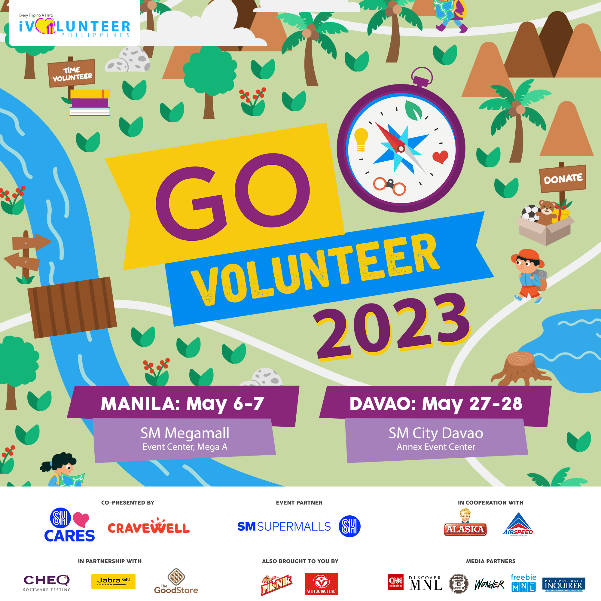 Go Volunteer 2023 official poster