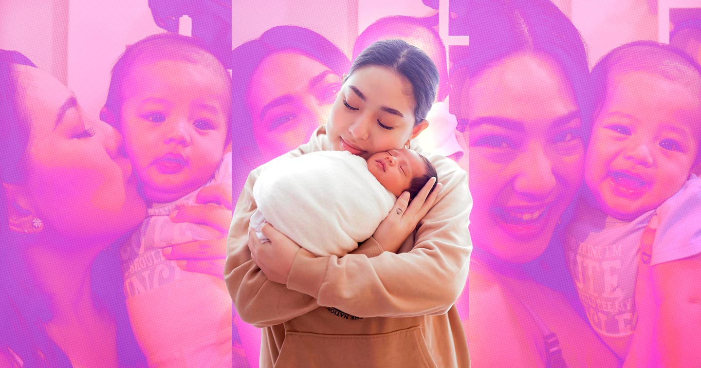 Rita Danielas joys as a first time mom