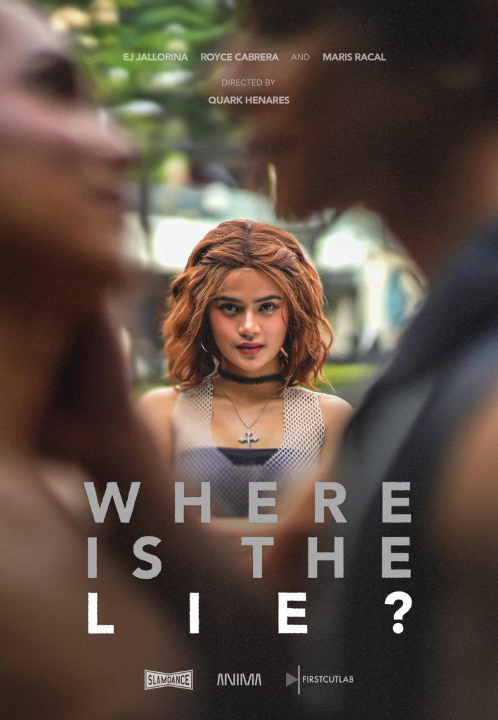 Official poster for ANIMA-produced film "Where Is The Lie?"