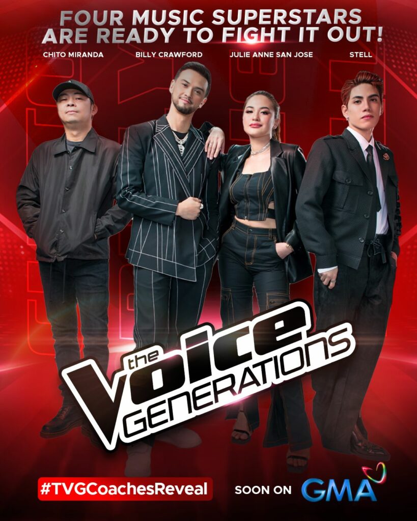 The Voice Generations coaches
