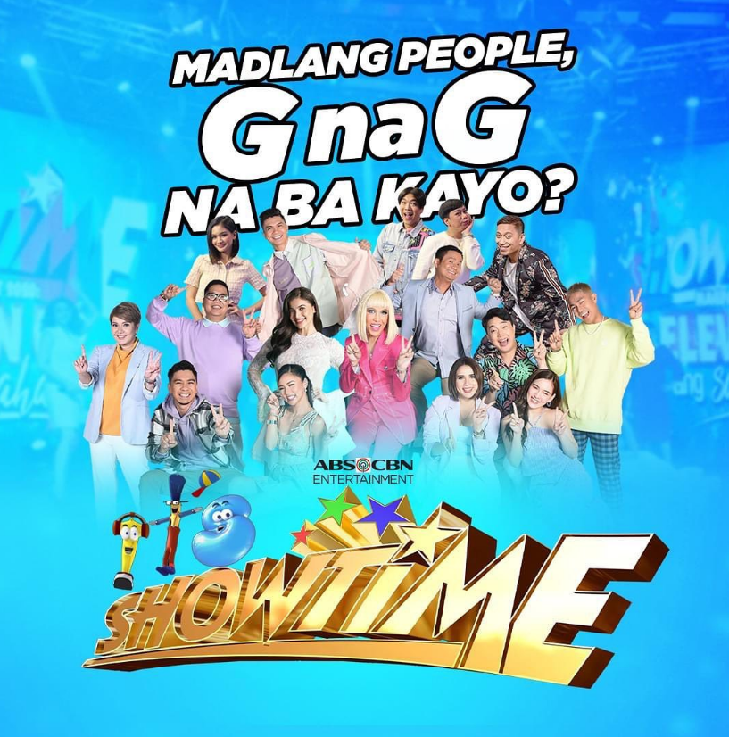 Vice Ganda together with other "It's Showtime" hosts. 