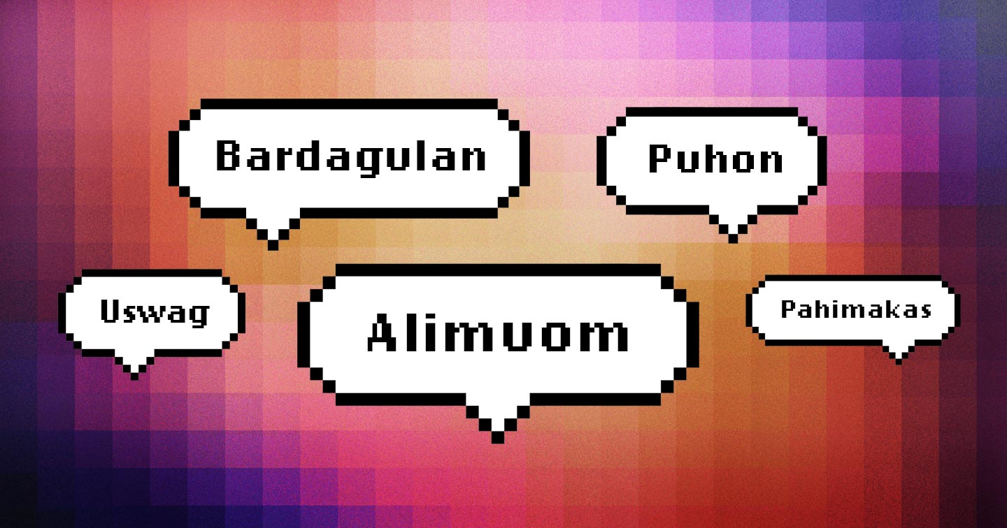 Filipino Words With Interesting Definition and Intent