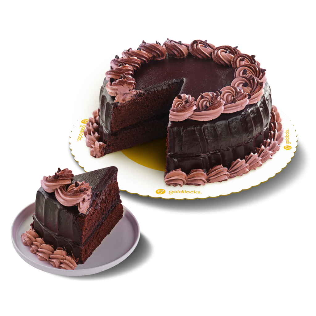 Goldilocks' luscious chocolate cake