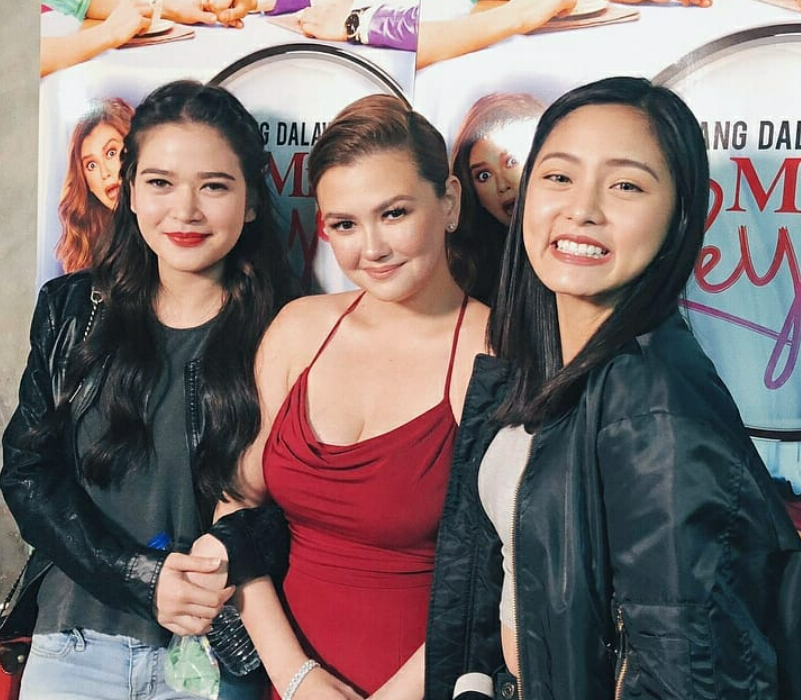 Kim Chiu, Angelica Panganiban, and Bela Padilla together. 
