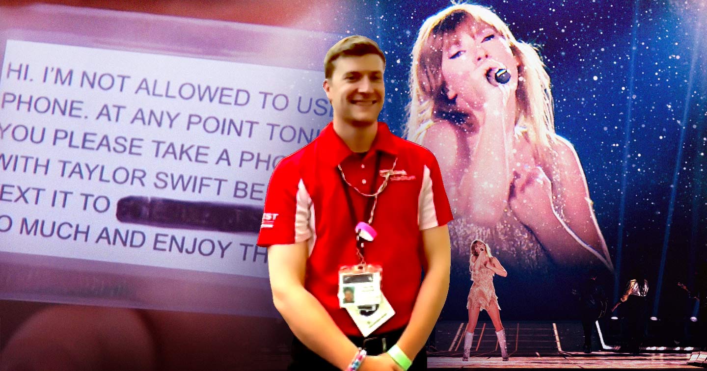 Viral Security Guard At Taylor Swifts Eras Tour Fired