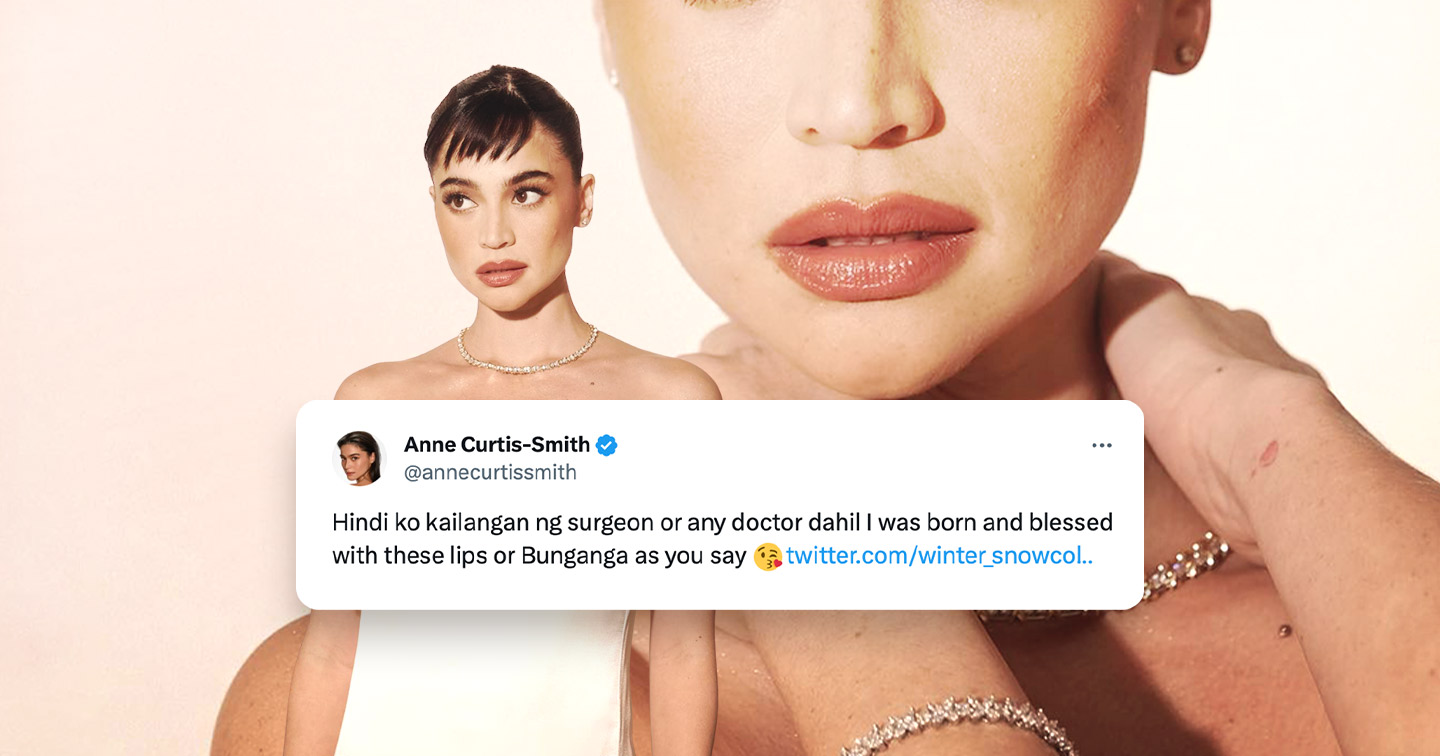 Anne Curtis Claps Back At Basher