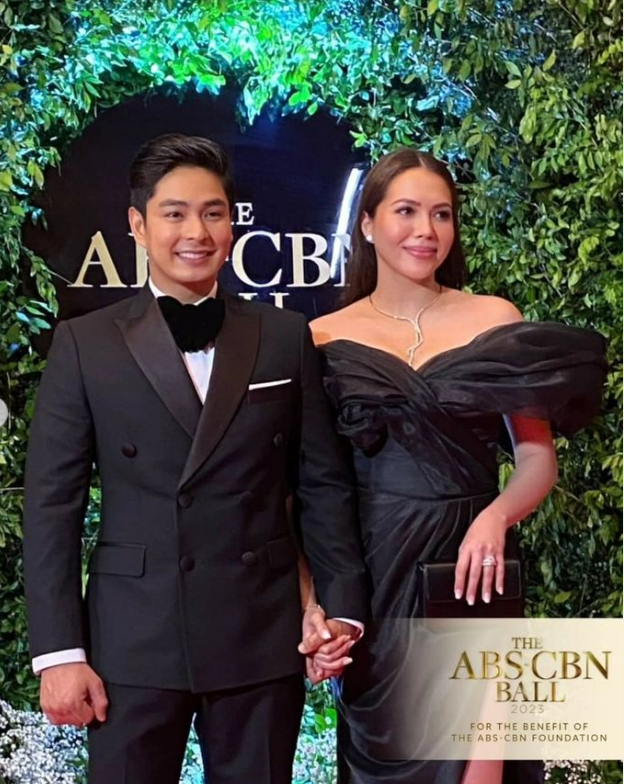 Julia Montes and Coco Martin at the ABS-CBN Ball 2023