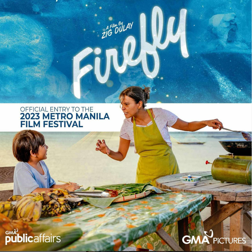 "firefly" an official Metro Manila Film Festival 2023 entry. 