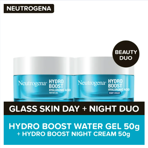 Neutrogena Hydro Boost Water Gel 50g + Night Cream 50g