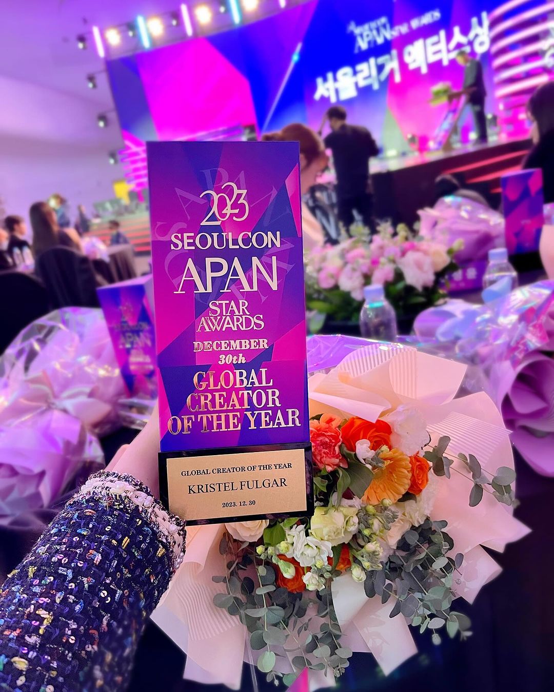 Kristel Fulgar Hailed As Global Creator Of The Year At Apan Awards