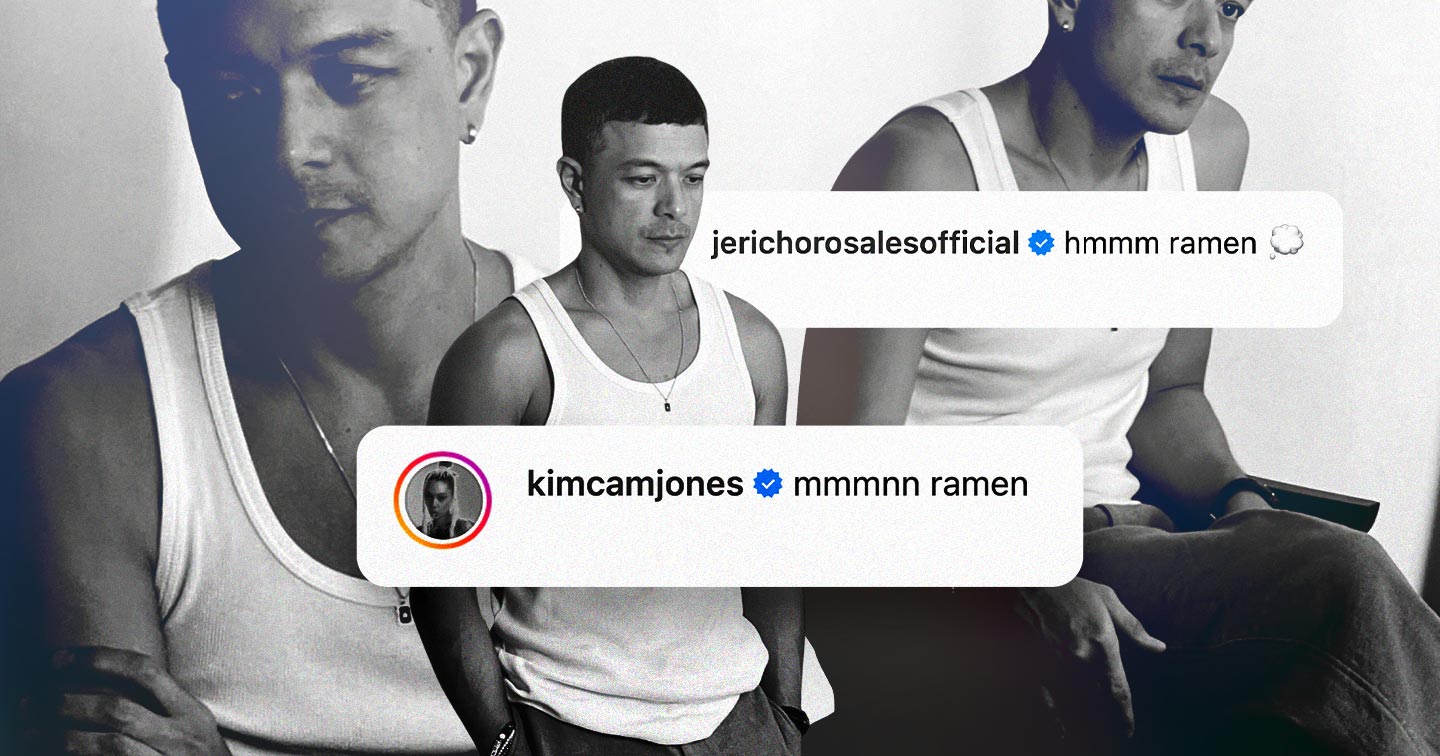 Kim Jones Reacts To Jericho Rosaless IG Post