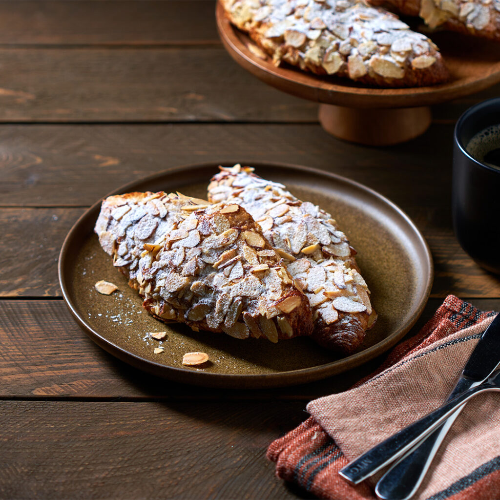1080px x 1080px Summer 1 FY24 Food Highlight Reserve Almond Croissant 1